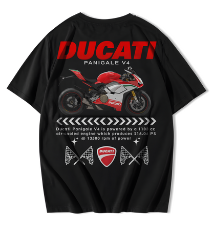 DUCATI Premium Heavy Fabric Oversized T-Shirt