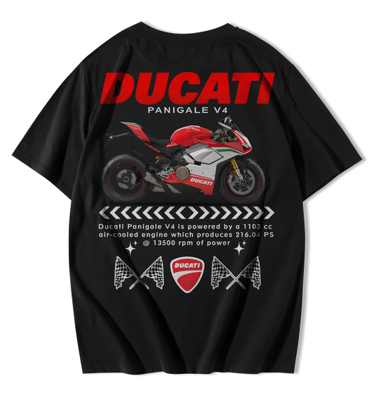 DUCATI Premium Heavy Fabric Oversized T-Shirt