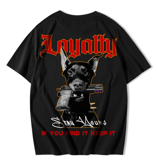 LOYALTY Premium Heavy Fabric Oversized T-Shirt